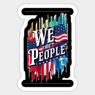 We The People Sticker